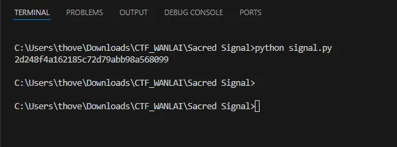signal